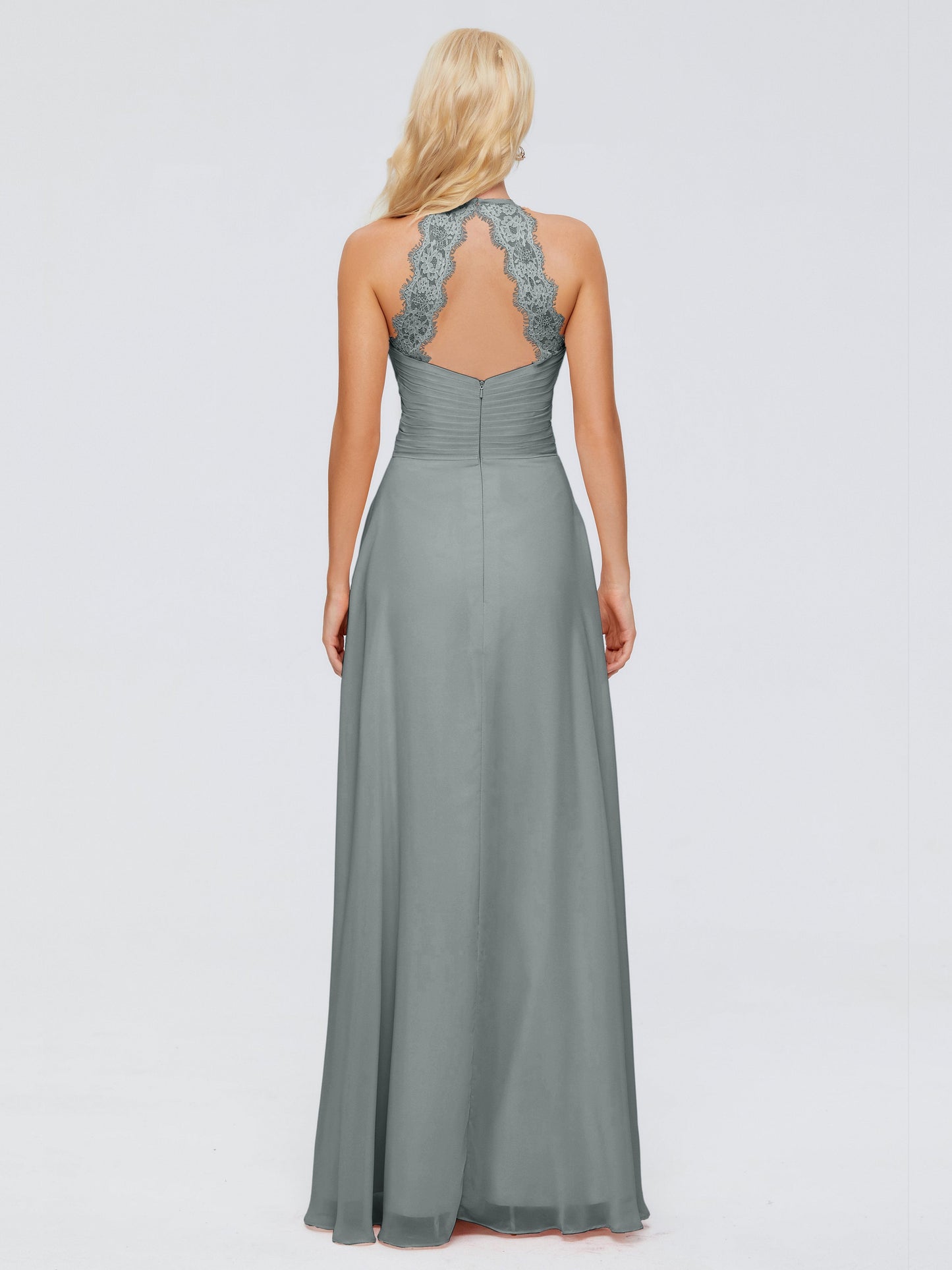 Arya Halter Chiffon Bridesmaid Dresses