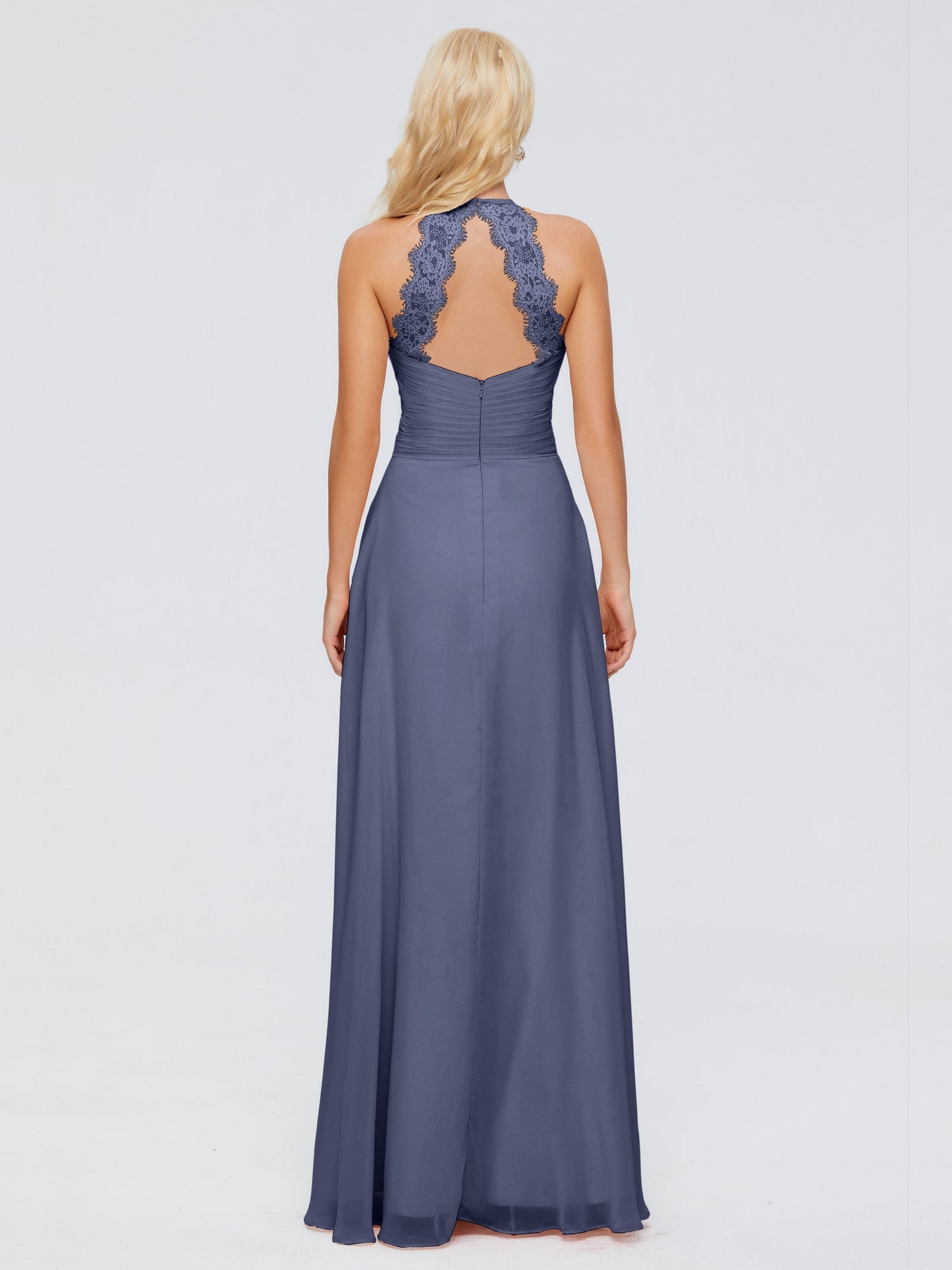 Arya Halter Chiffon Bridesmaid Dresses