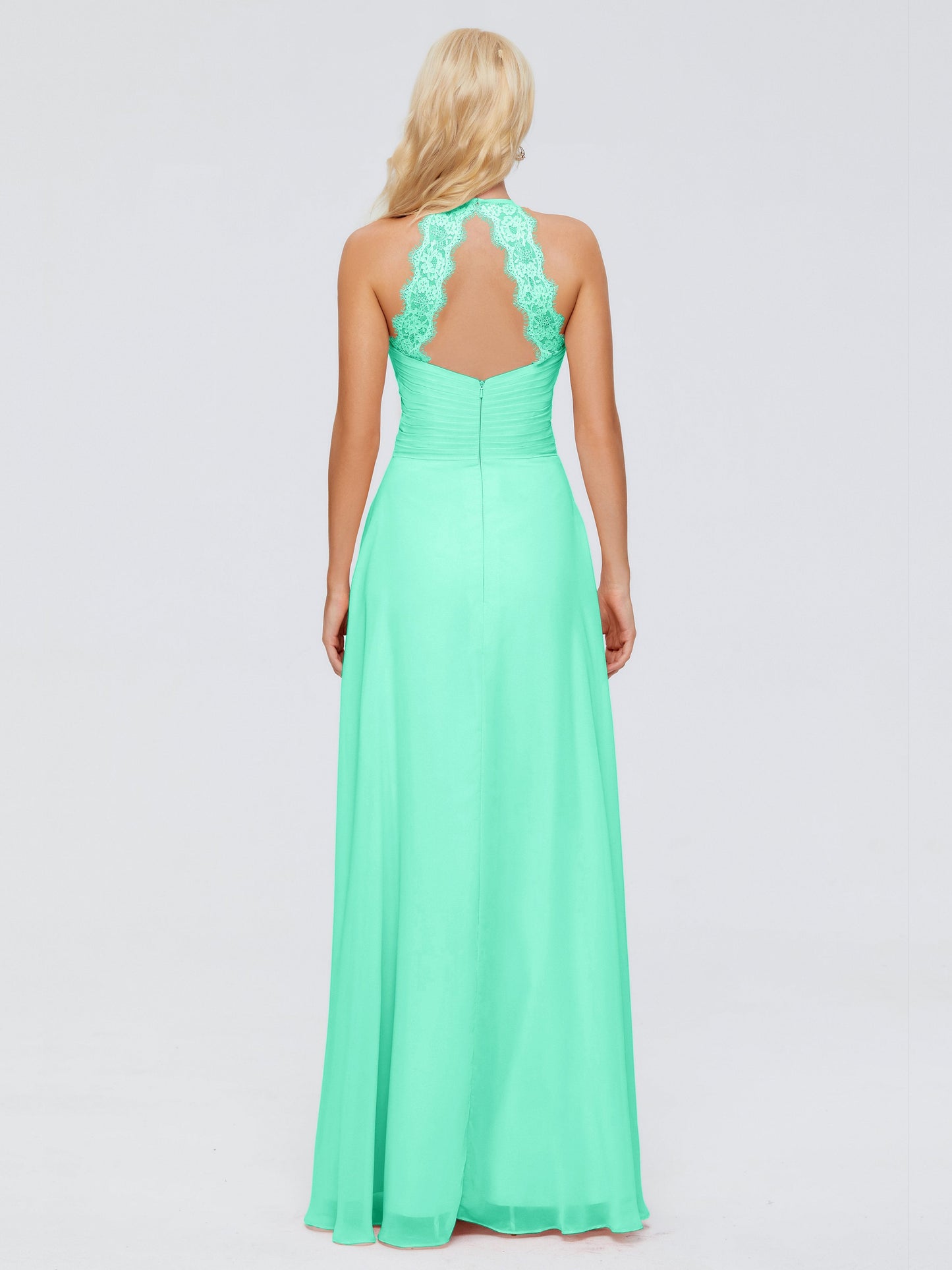 Arya Halter Chiffon Bridesmaid Dresses