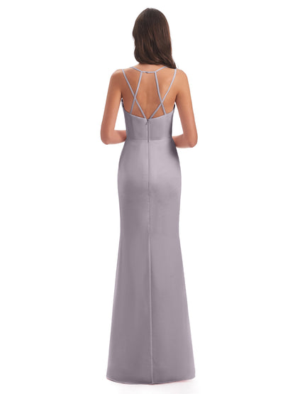 Aryanna Hourglass Spaghetti Straps Chiffon Bridesmaid Dresses