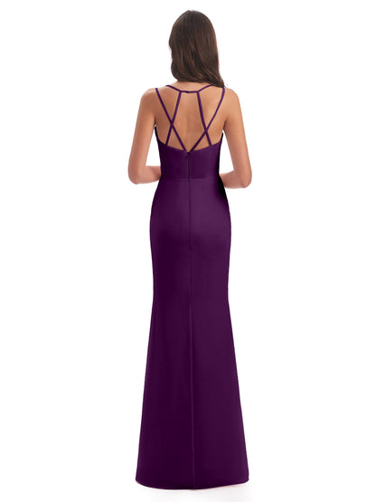 Aryanna Hourglass Spaghetti Straps Chiffon Bridesmaid Dresses