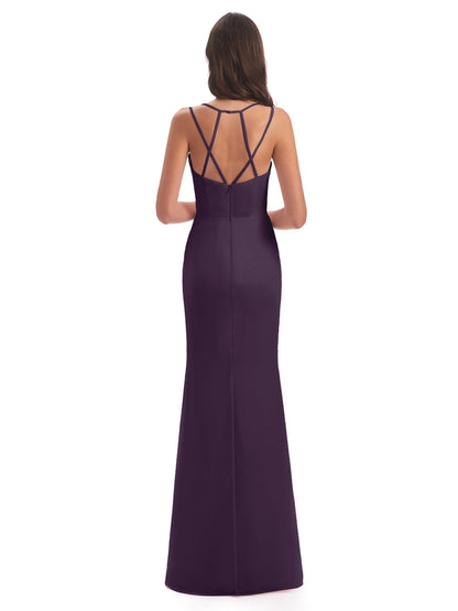 Aryanna Hourglass Spaghetti Straps Chiffon Bridesmaid Dresses