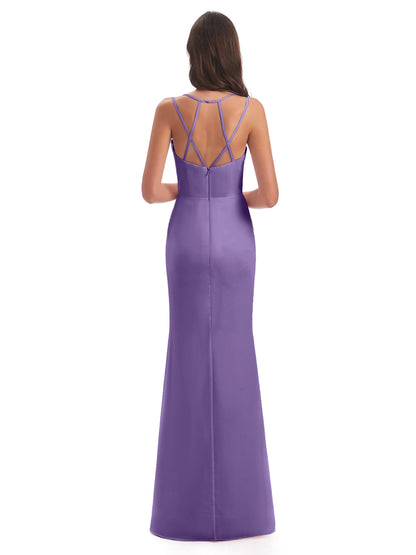 Aryanna Hourglass Spaghetti Straps Chiffon Bridesmaid Dresses