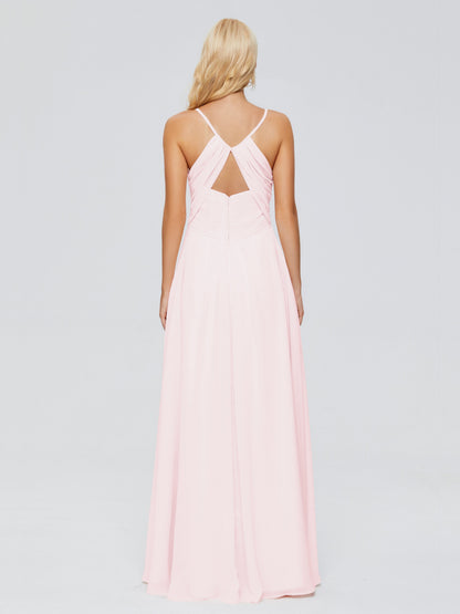 Hadley Spaghetti Straps Chiffon Bridesmaid Dresses