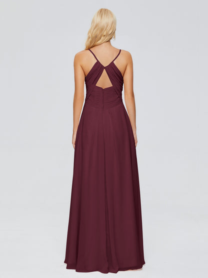 Hadley Spaghetti Straps Chiffon Bridesmaid Dresses