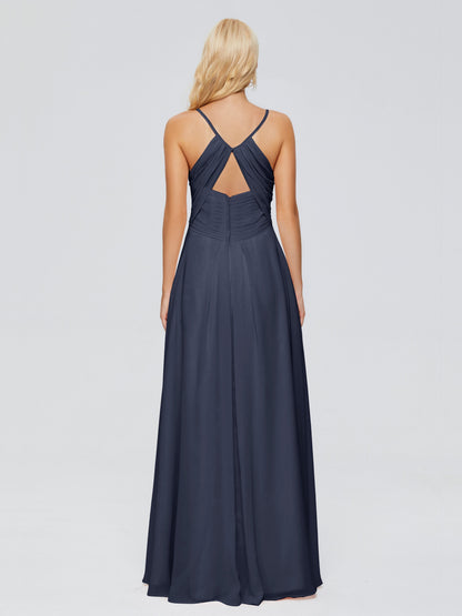 Hadley Spaghetti Straps Chiffon Bridesmaid Dresses