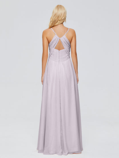 Hadley Spaghetti Straps Chiffon Bridesmaid Dresses