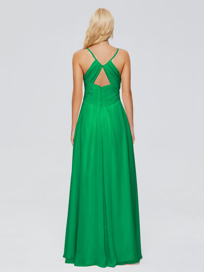 Hadley Spaghetti Straps Chiffon Bridesmaid Dresses