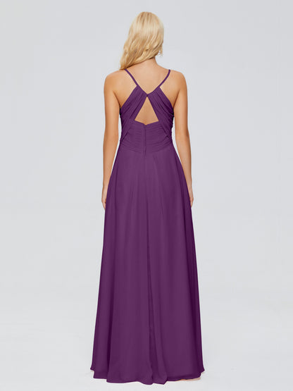 Hadley Spaghetti Straps Chiffon Bridesmaid Dresses