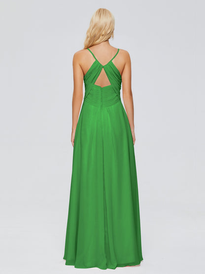 Hadley Spaghetti Straps Chiffon Bridesmaid Dresses