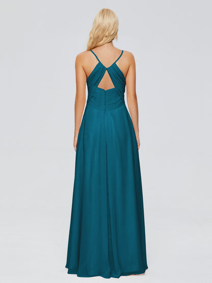Hadley Spaghetti Straps Chiffon Bridesmaid Dresses