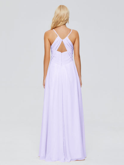 Hadley Spaghetti Straps Chiffon Bridesmaid Dresses
