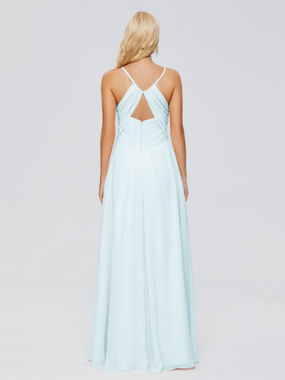 Hadley Spaghetti Straps Chiffon Bridesmaid Dresses