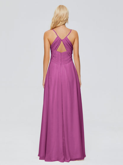 Hadley Spaghetti Straps Chiffon Bridesmaid Dresses