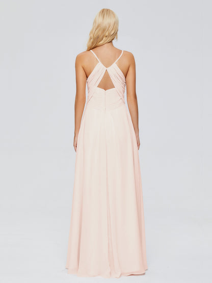 Hadley Spaghetti Straps Chiffon Bridesmaid Dresses