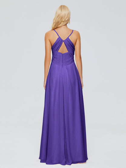 Hadley Spaghetti Straps Chiffon Bridesmaid Dresses