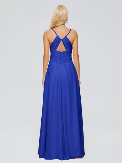 Hadley Spaghetti Straps Chiffon Bridesmaid Dresses