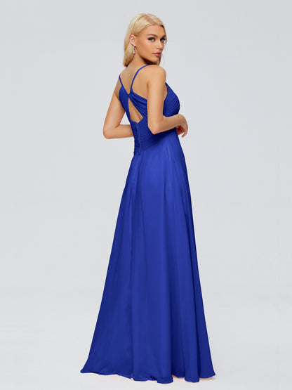 Hadley Spaghetti Straps Chiffon Bridesmaid Dresses