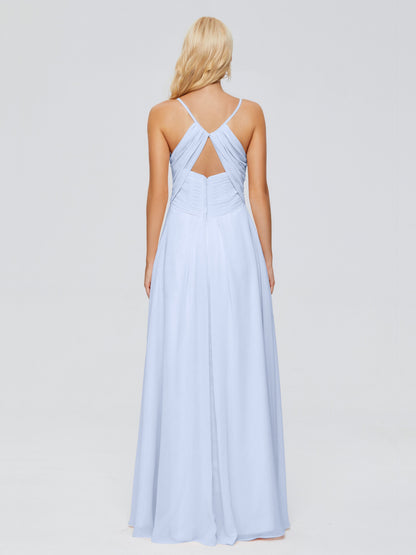Hadley Spaghetti Straps Chiffon Bridesmaid Dresses
