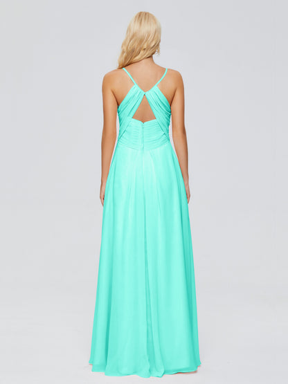 Hadley Spaghetti Straps Chiffon Bridesmaid Dresses
