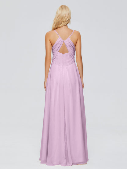 Hadley Spaghetti Straps Chiffon Bridesmaid Dresses