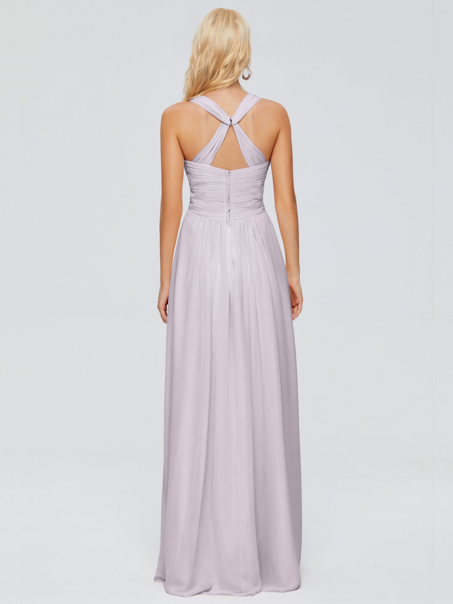 Josephine Spaghetti Straps Chiffon Bridesmaid Dresses