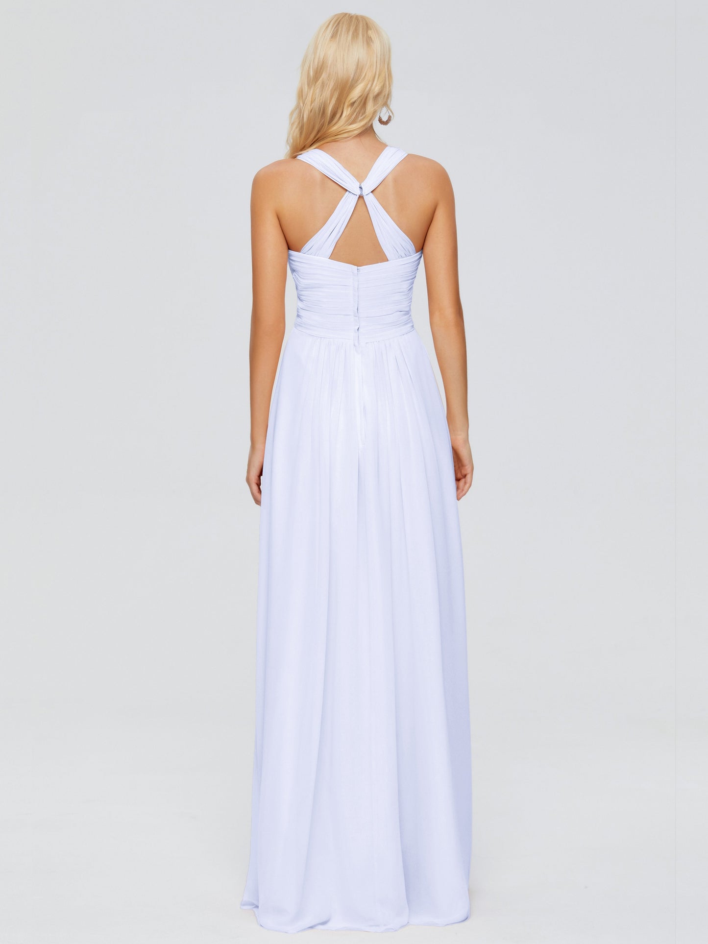 Josephine Spaghetti Straps Chiffon Bridesmaid Dresses