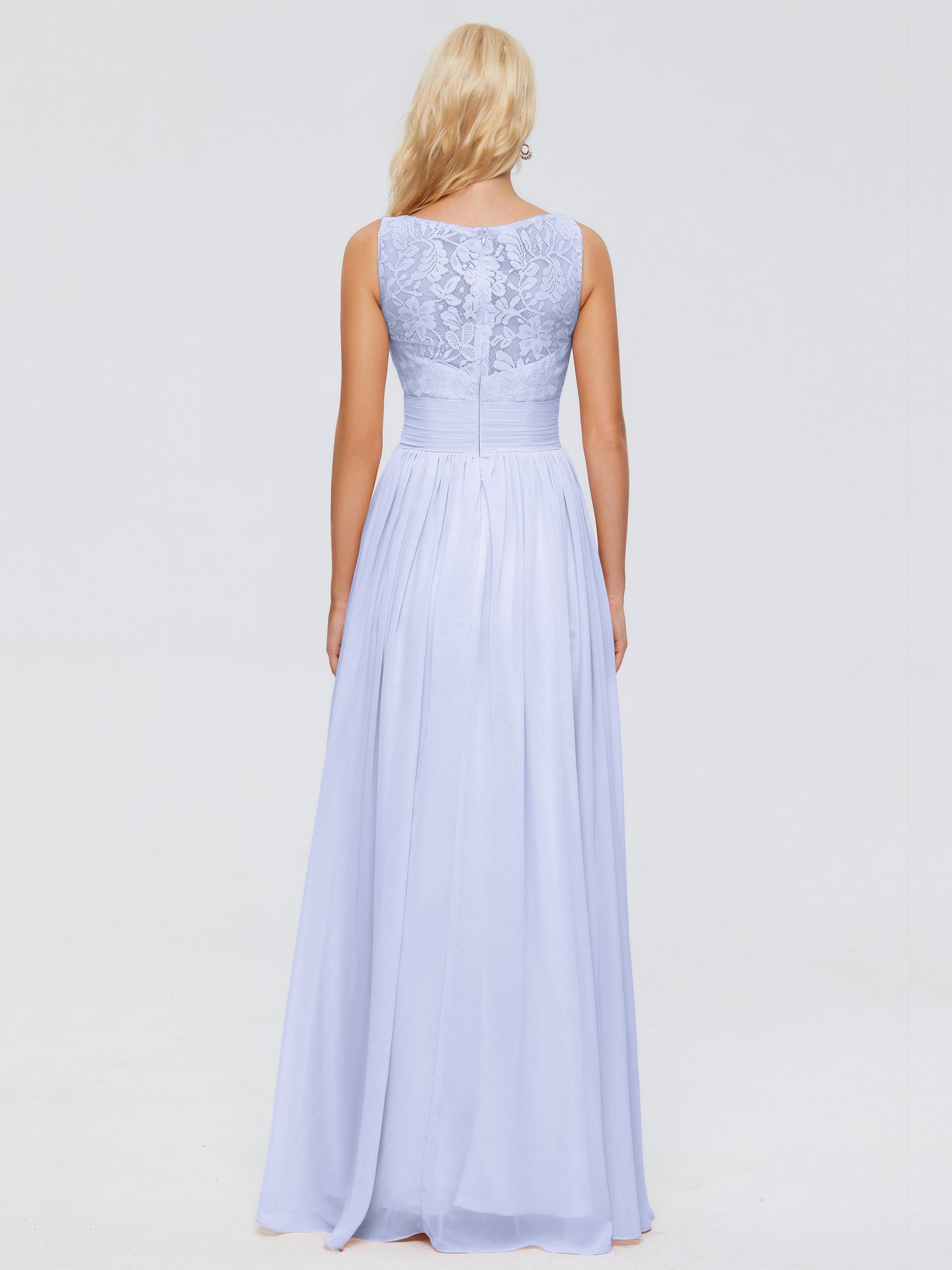 Kayla Straps Lace Chiffon Bridesmaid Dresses