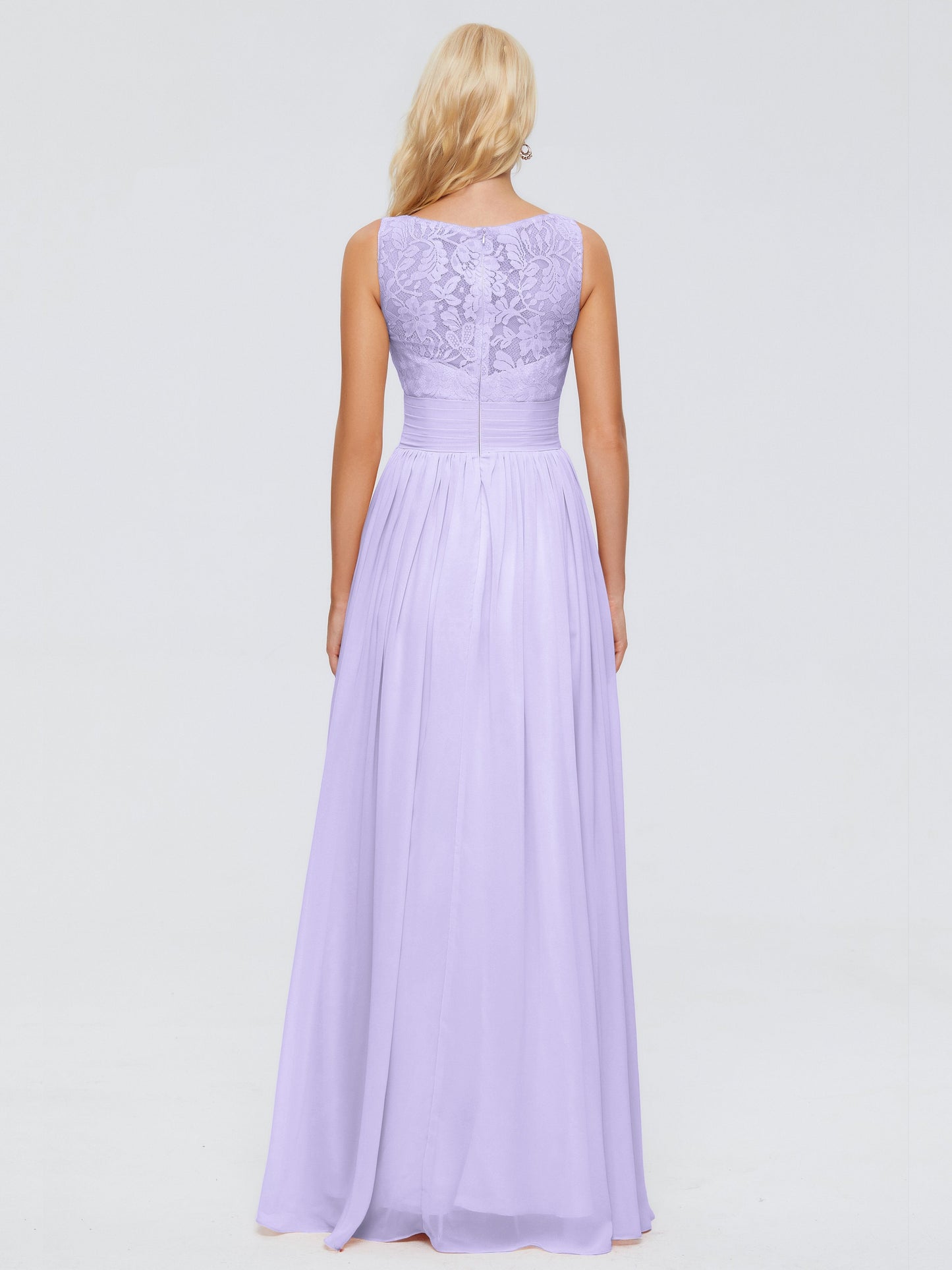 Kayla Straps Lace Chiffon Bridesmaid Dresses