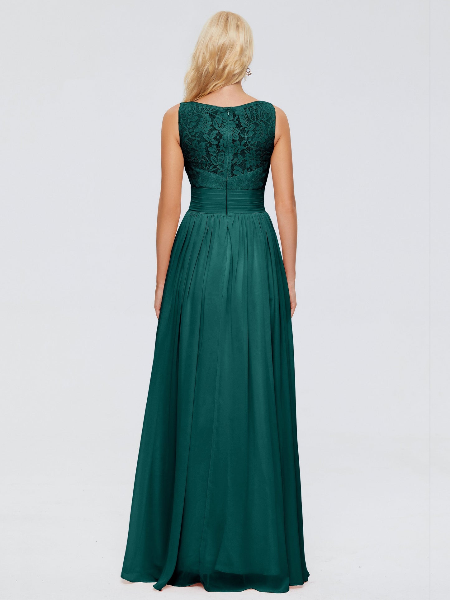 Kayla Straps Lace Chiffon Bridesmaid Dresses
