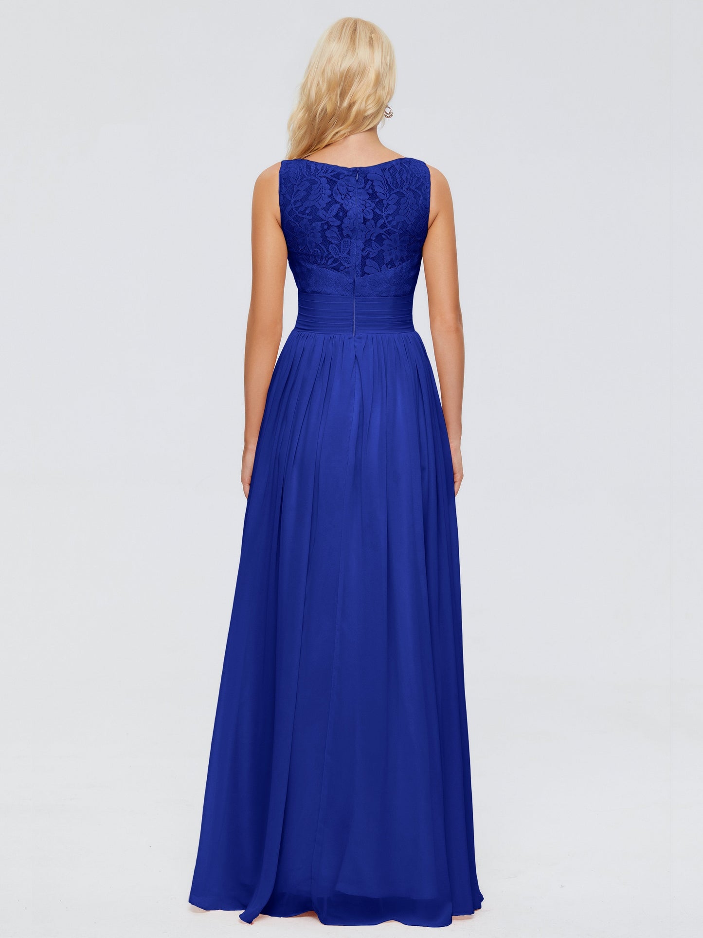 Kayla Straps Lace Chiffon Bridesmaid Dresses
