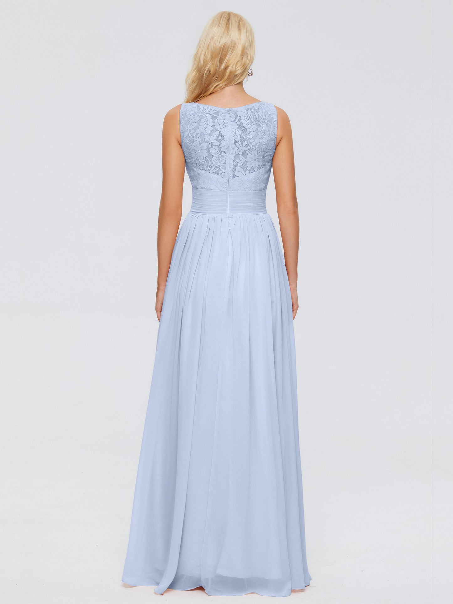 Kayla Straps Lace Chiffon Bridesmaid Dresses