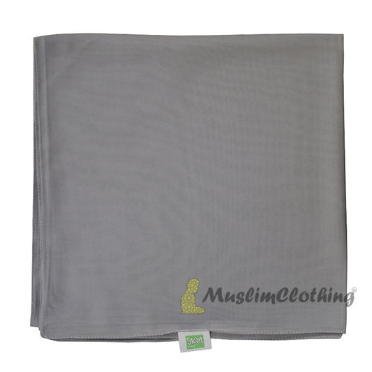 Dark Gray Square Chiffon Scarf Hijab Kimar Hijabi From Turkey