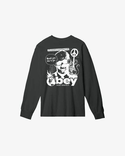DONT WASTE IT HEAVYWEIGHT LS T-SHIRT - Four Street