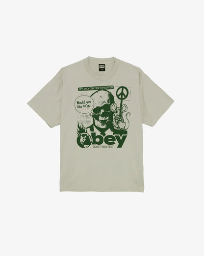 DONT WASTE IT HEAVYWEIGHT T-SHIRT - Four Street