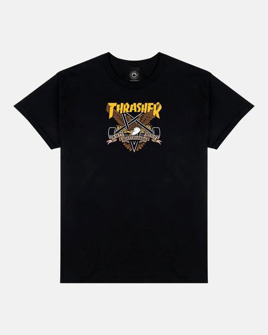 EAGLEGRAM - TSHIRT - BLACK - Four Street