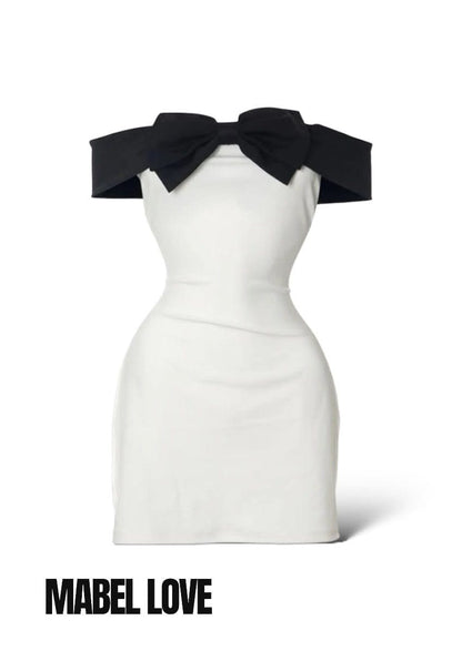 Chic White Mini Dress – Summer Party Style