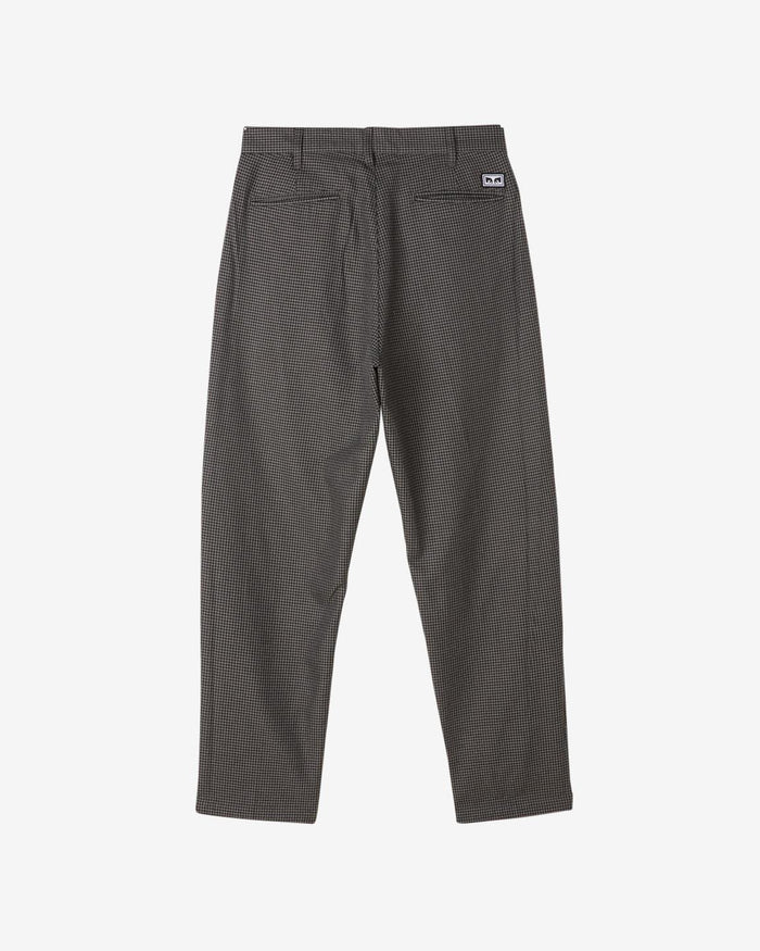 FUBAR HOUNDSTOOTH PLEATED PANT - Four Street