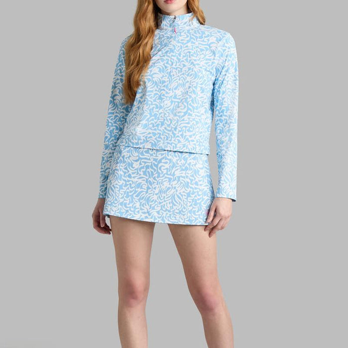 G/FORE Scribble Skort - Blue/White