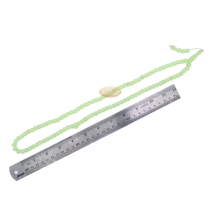 Glow-In-The-Dark Plastic Tasbih with 8 mm Prayer Beads Subha