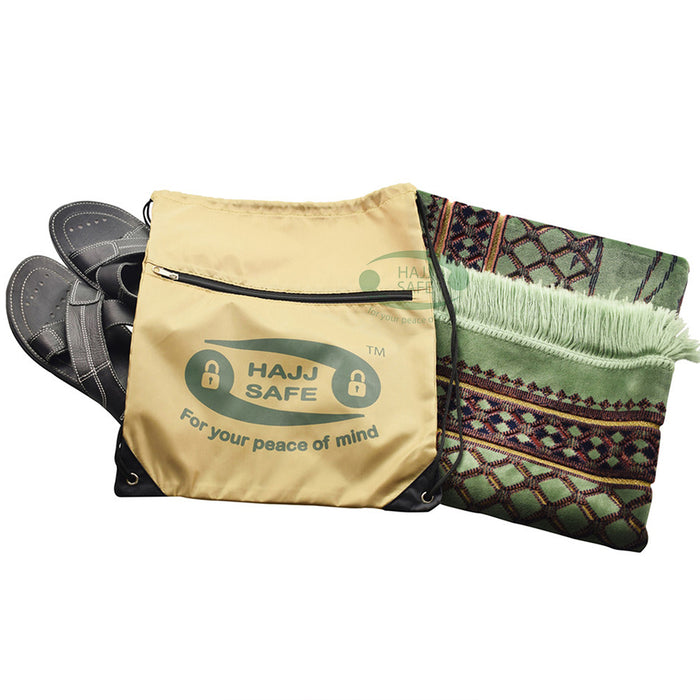 HajjSafe™ Hajj & Umrah - Shoe + Prayer Mat Bag