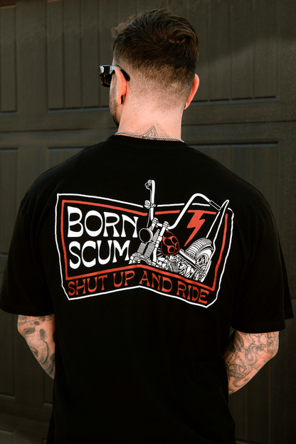 HARD TAIL T - SHIRT - Born Scum