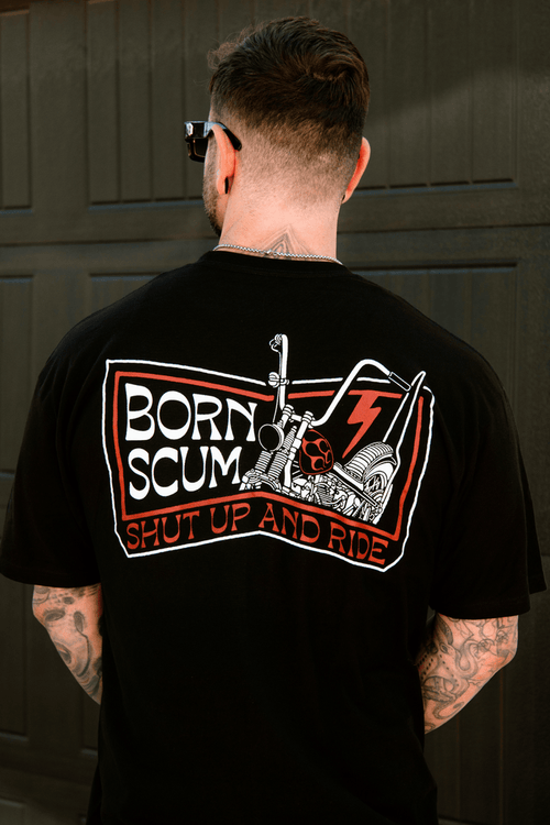HARD TAIL T - SHIRT - Born Scum