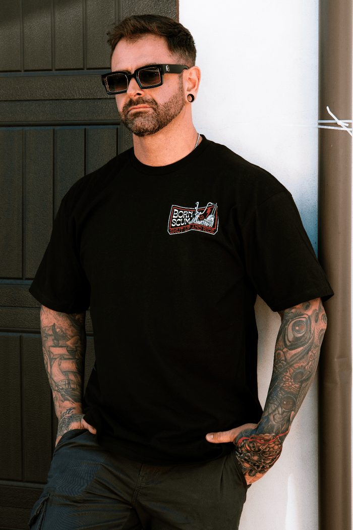HARD TAIL T - SHIRT - Born Scum