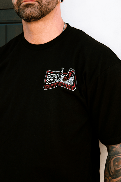 HARD TAIL T - SHIRT - Born Scum