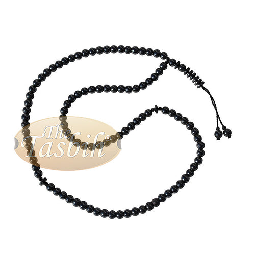 Hematine 8 mm Natural Stone 99-Beads Tasbih Prayer Beads