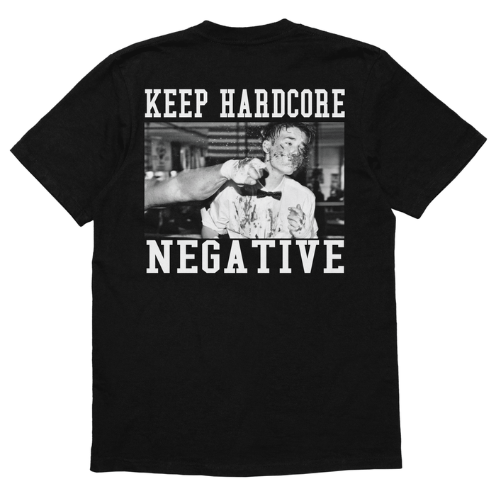 KEEP HARDCORE NEGATIVE - USA HEAVY TEE - Born Scum
