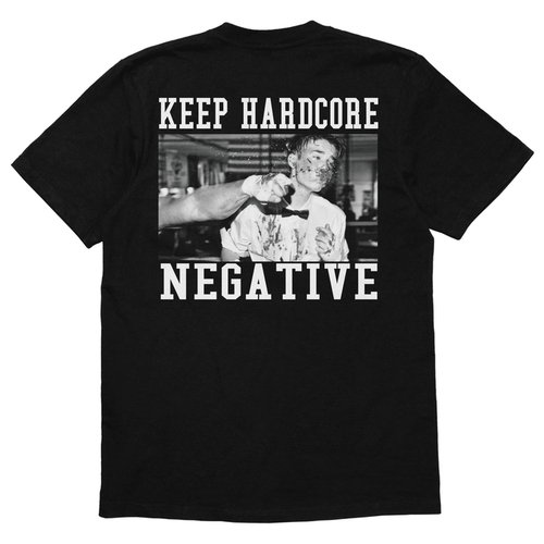 KEEP HARDCORE NEGATIVE - USA HEAVY TEE - Born Scum