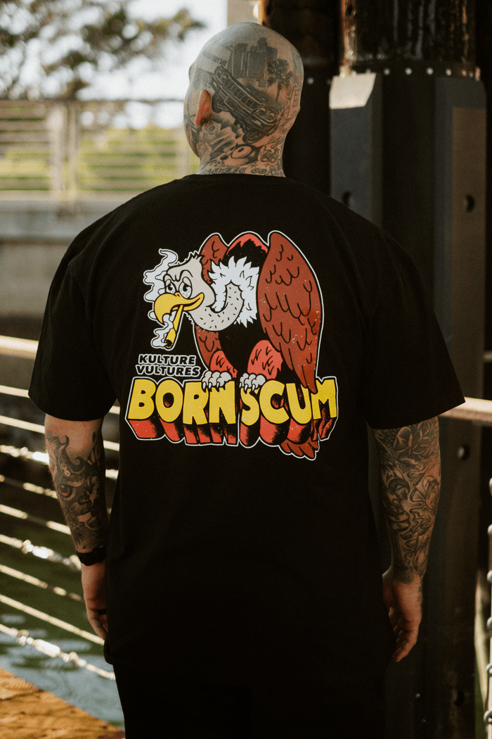 KULTURE VULTURE T - SHIRT - Born Scum