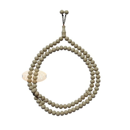 Large 12x9 mm Cream Color Monomer Tasbih Prayer Beads Bead Chain Tassel